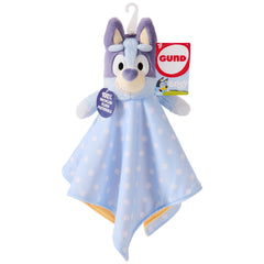 GUND Bluey Sustainably Soft Lovey 13-inch plush with cozy security blanket for on-the-go comfort