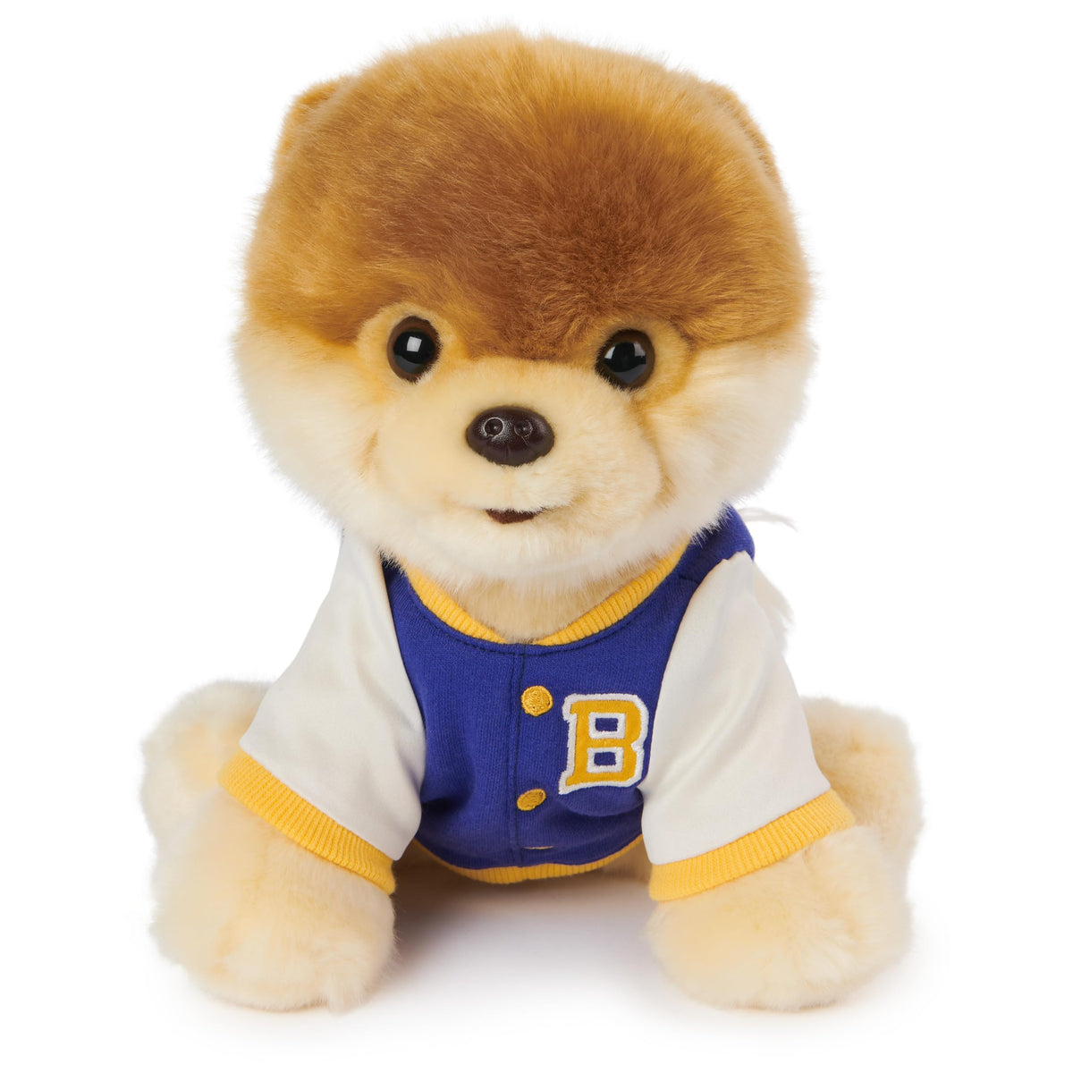 GUND Boo varsity jacket plush 9in, adorable for imaginative play