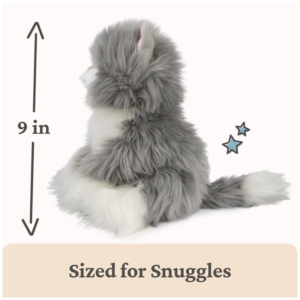 GUND Camilla Kitten plush with blue eyes adds gentle charm to playtime