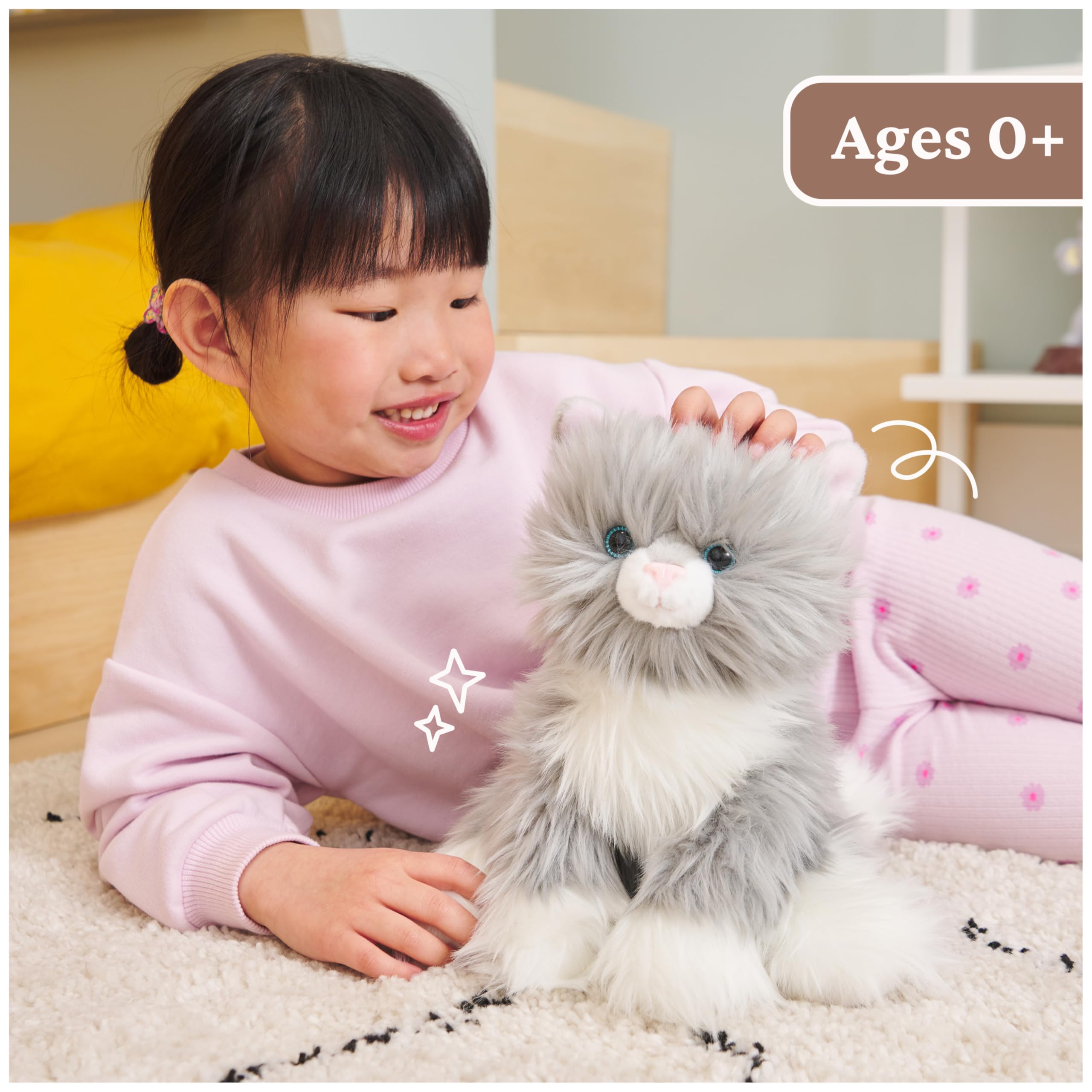 Slightly floppy Camilla invites extra huggability and cuteness