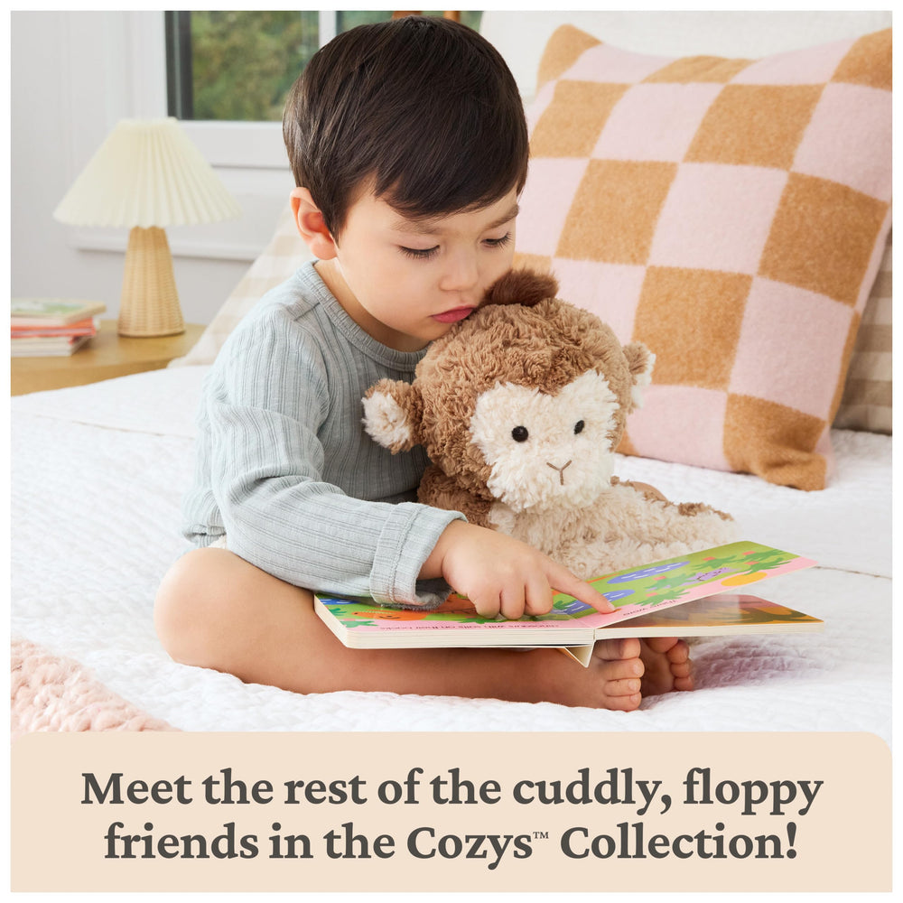 GUND Cozys Bunny polybag-packaging keeps plush clean during shipping.