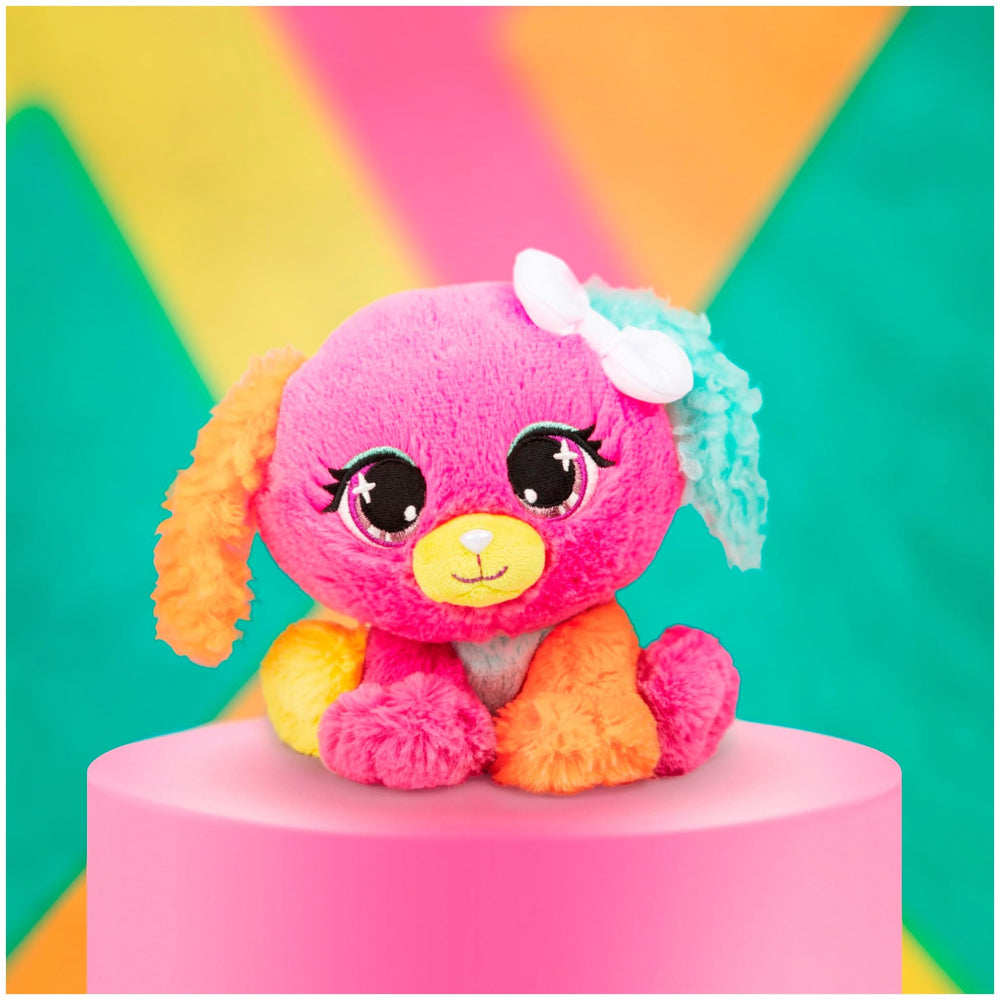 GUND Cyndi Pupowski pearl nose and pink eyes add charming character for kids.