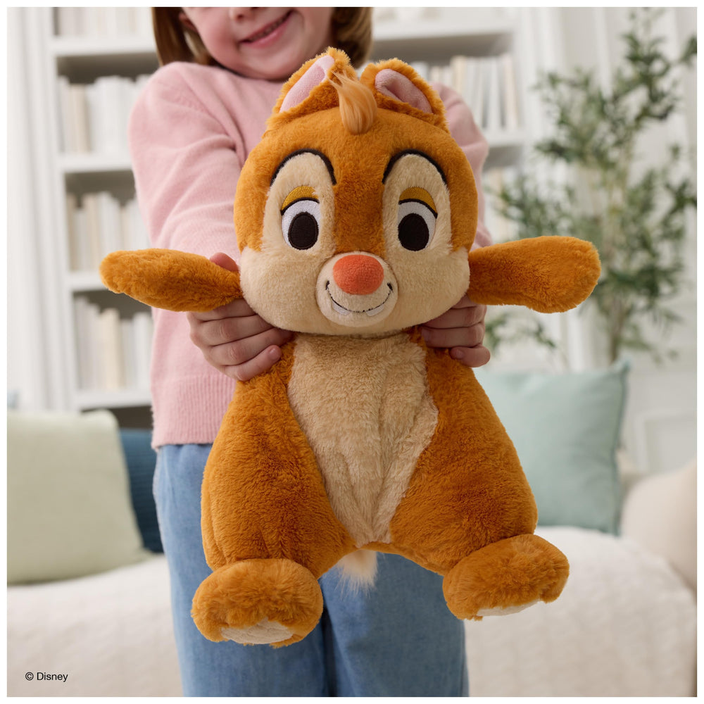 GUND Dale Oh So Snuggly plush back striped panel adds visual interest for pretend play.