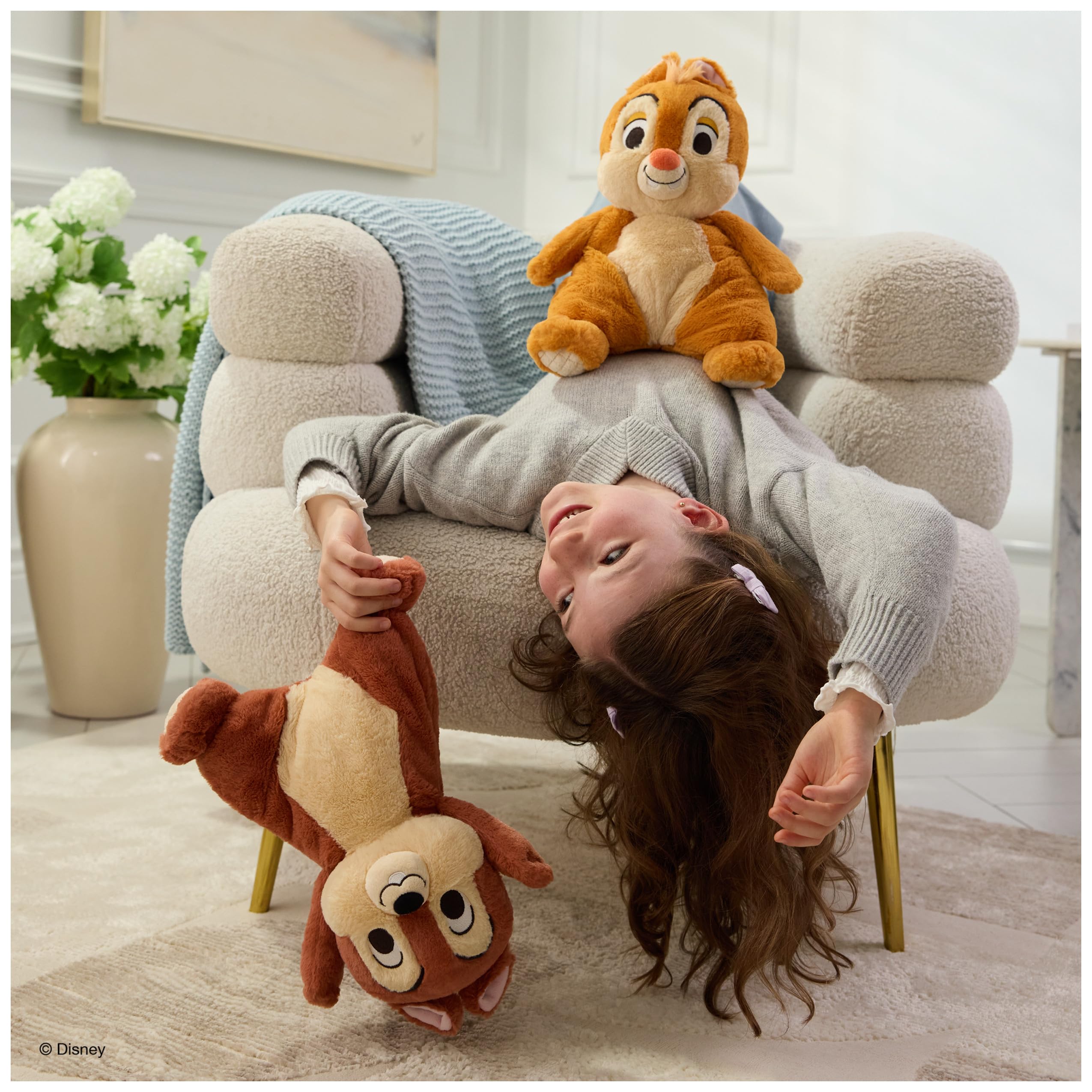GUND Dale Oh So Snuggly cream amber plush evokes soft textures for babies.