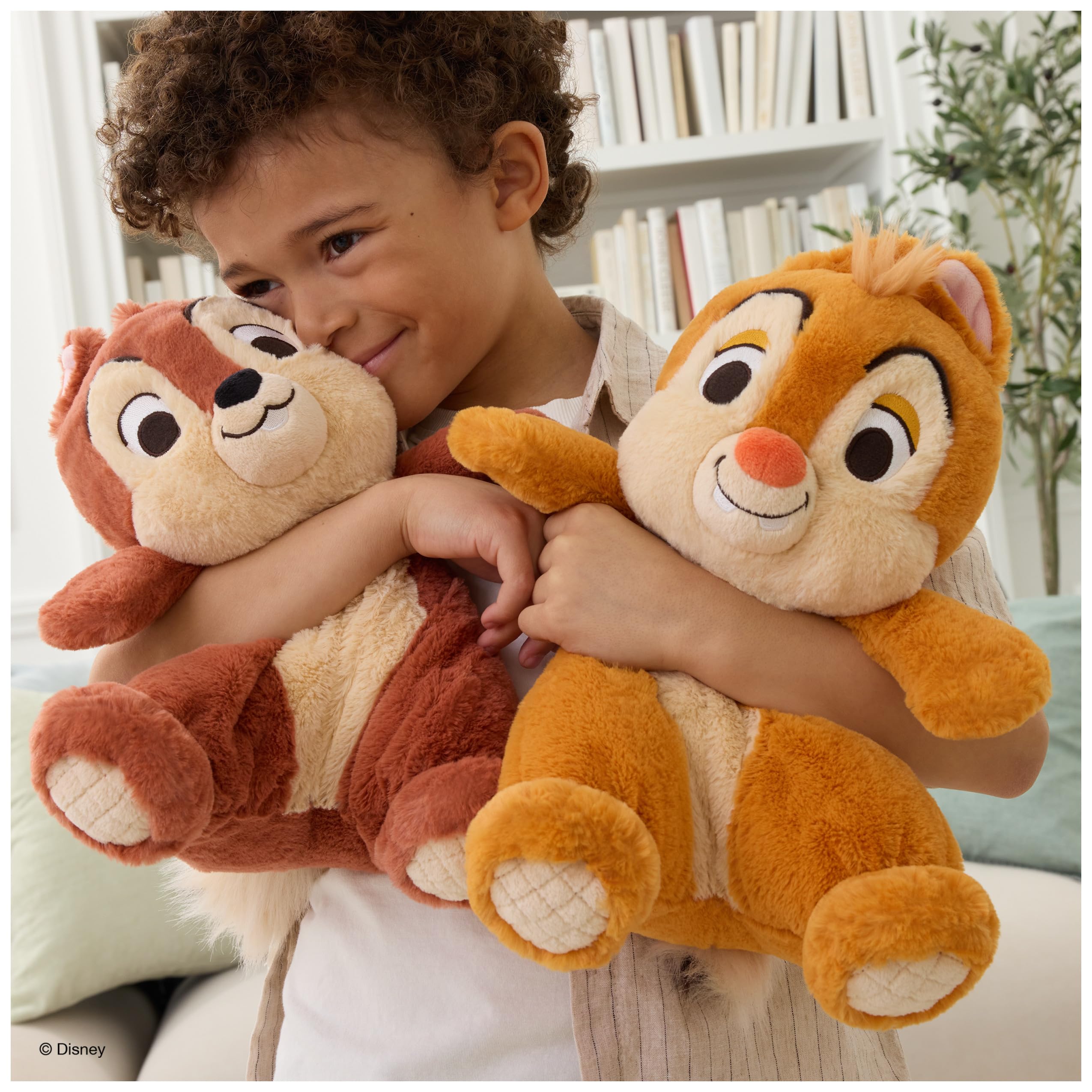 GUND Dale Oh So Snuggly top head tuft accents create a friendly character for naptime.