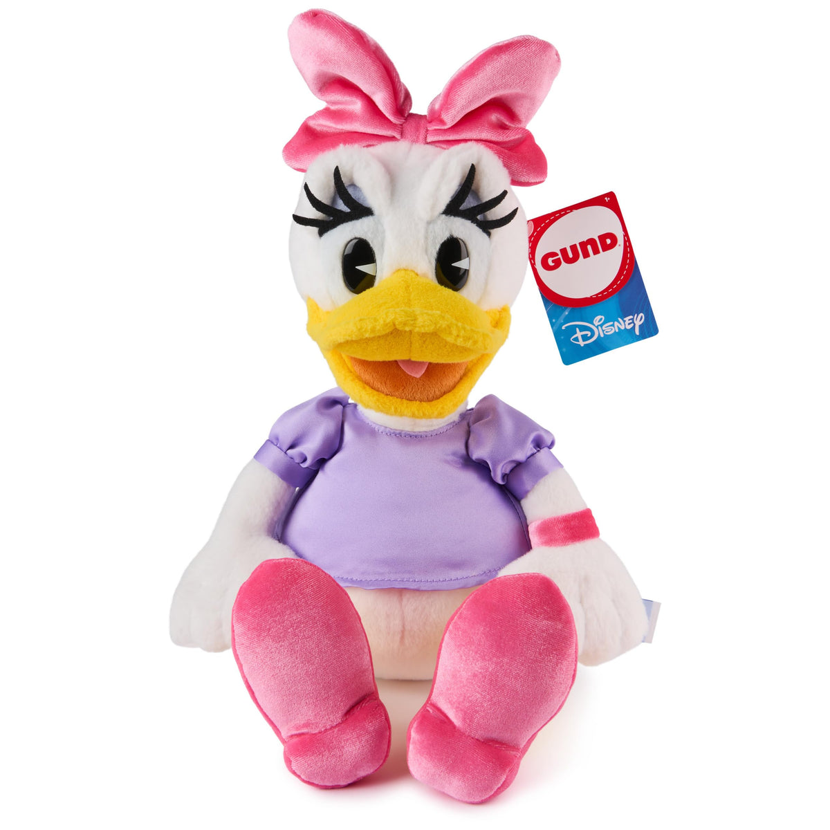 GUND Daisy Duck classic 14-inch plush for cuddles and display