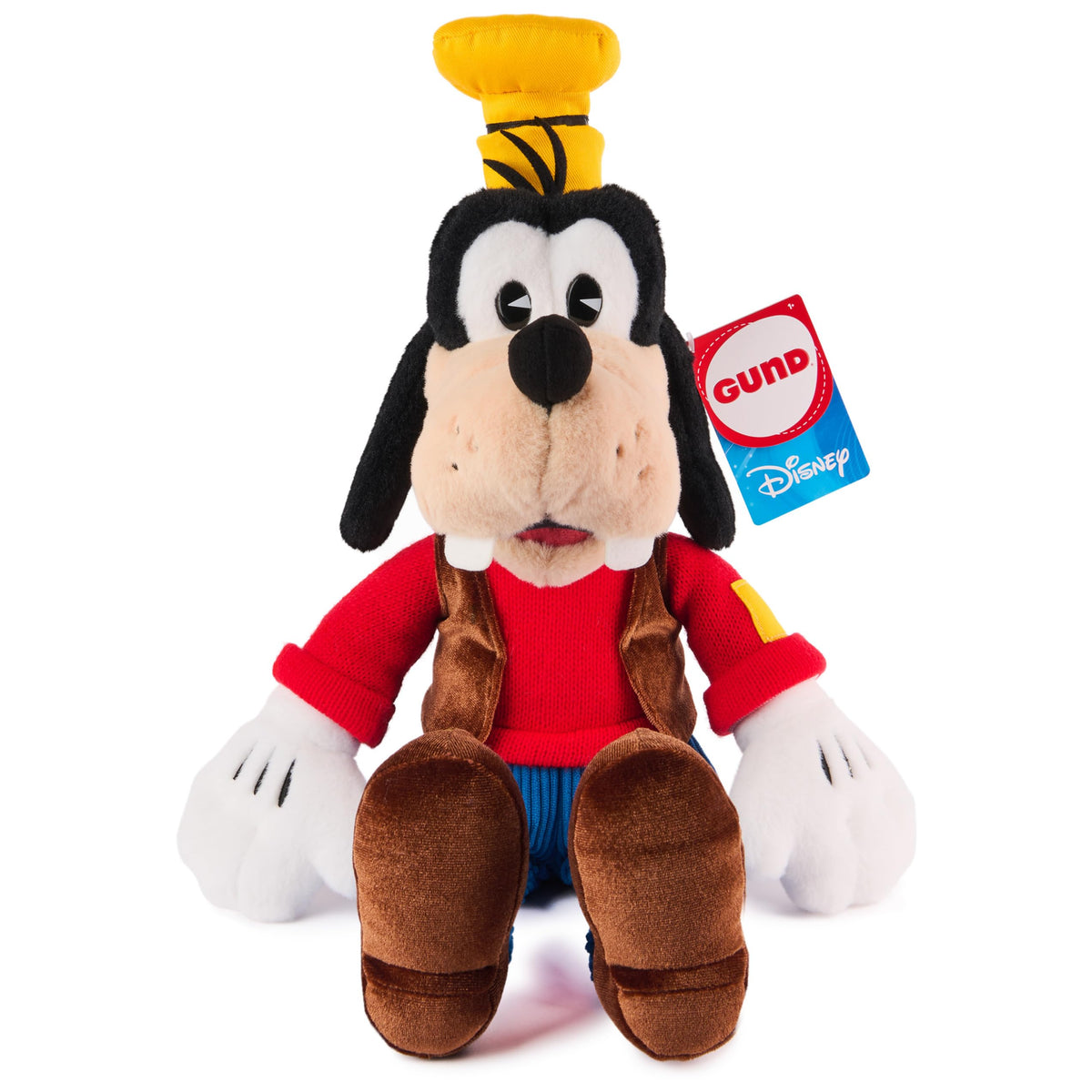 GUND Disney Goofy 14-inch plush for play and display.