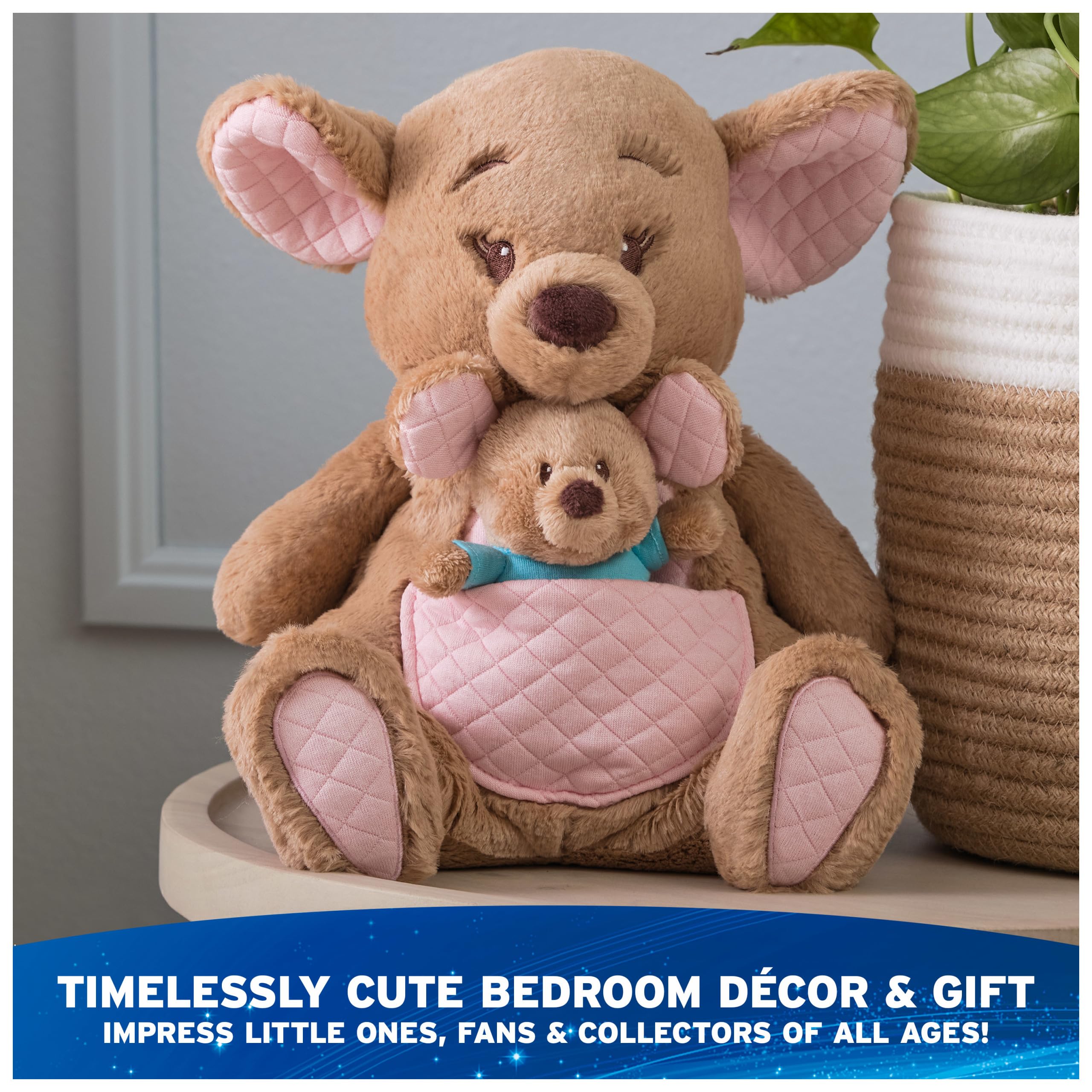 GUND Oh So Snuggly plush fabric offers soft, durable textures.