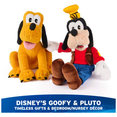 GUND Pluto embroidery details reflect careful craftsmanship.