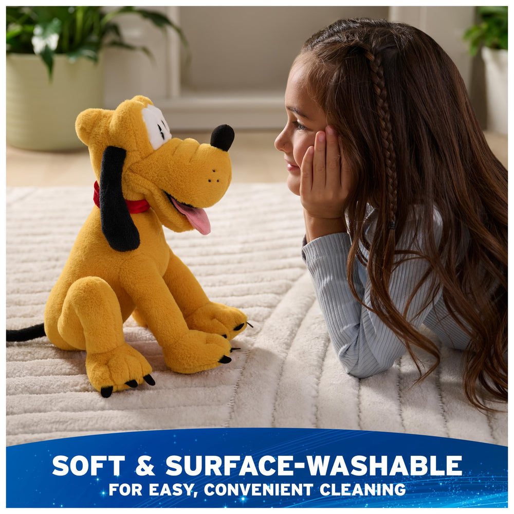 GUND Pluto playful pose perfect for storytelling and imagination.