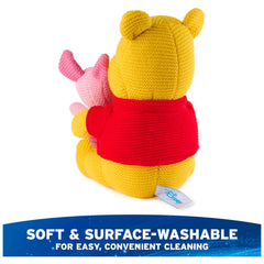GUND Disney Pooh and Piglet knit plush suitable for ages 1+