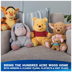GUND Disney Pooh and Piglet knit plush gift-ready packaging and keepsake quality