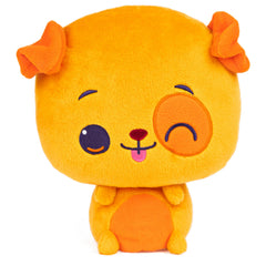 GUND Drops Paulie Pup front view shows soft plush and expressive charm for cuddling.