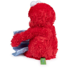 Elmo recites thirteen phrases during peek-a-boo sessions.