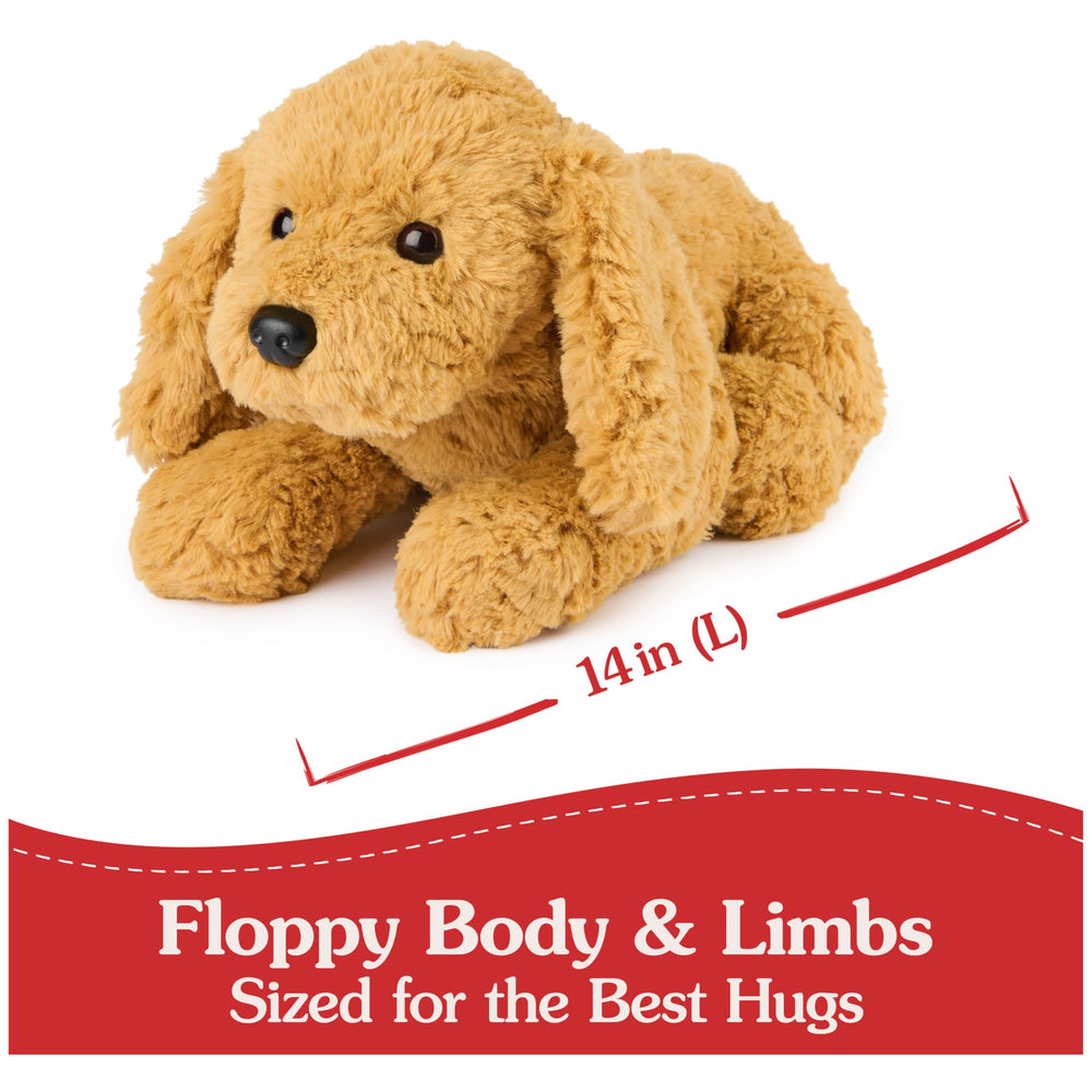 Muttsy's faux suede paw pads add tactile detail during playtime.