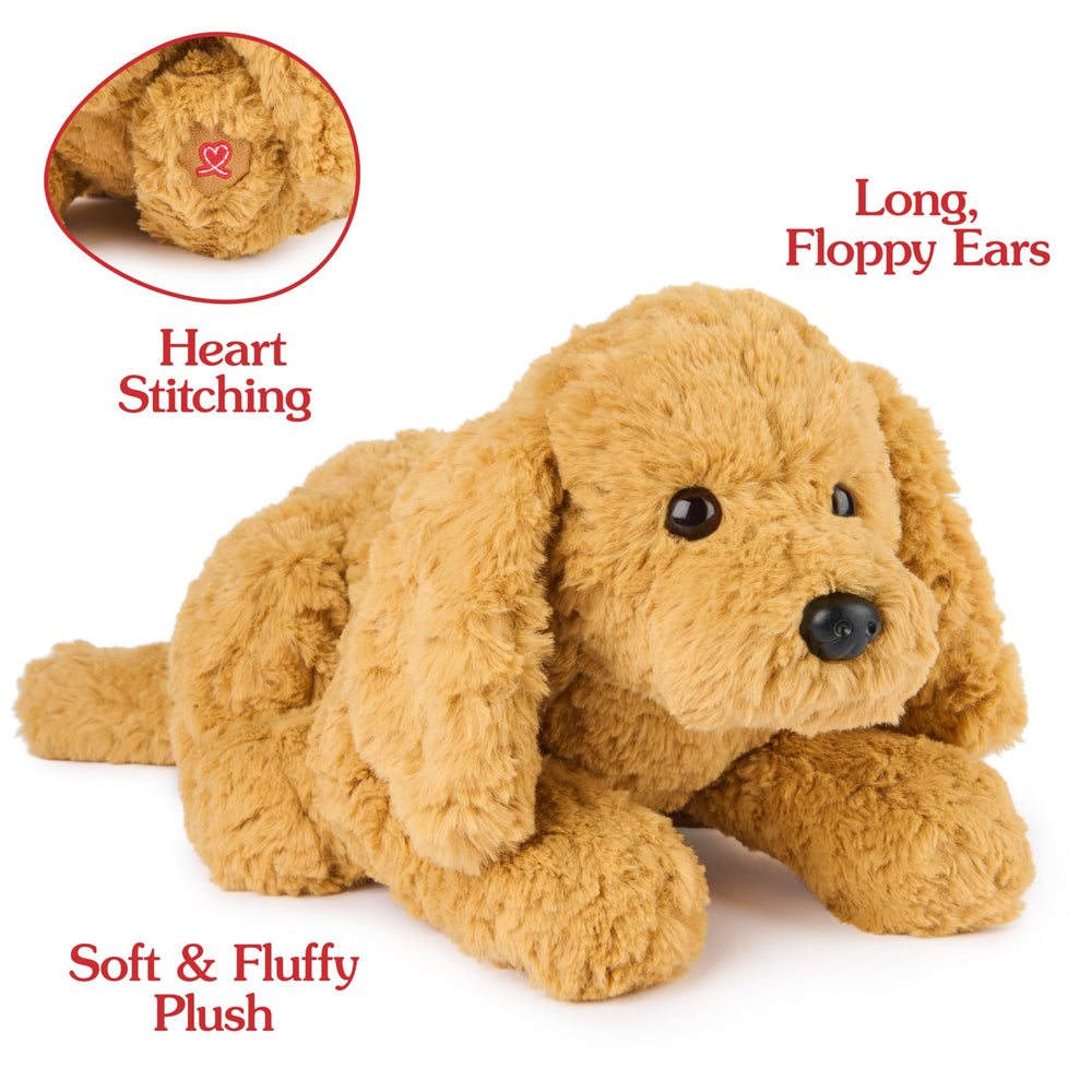 Satin nametag on Muttsy adds secure, portable tagging for adventures.