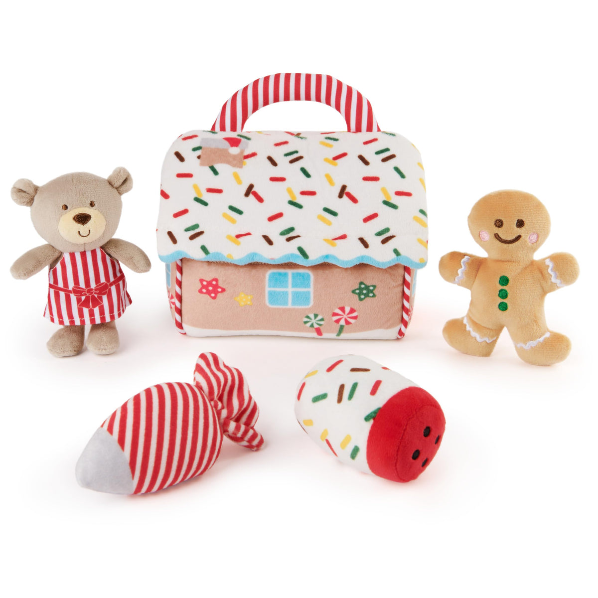 GUND My First Gingerbread House playset: baby-friendly design and storage for toys.
