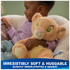 GUND Nala cream plush texture for soft, cozy cuddles.