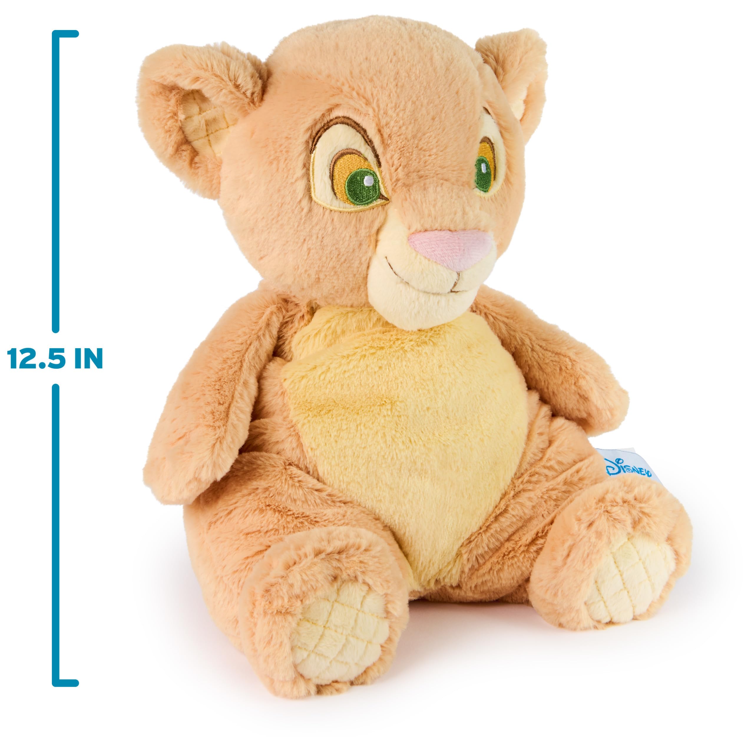 GUND Nala pink nose and smile evoke warmth and friendship.