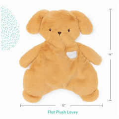GUND Oh So Snuggly Puppy Lovey quilted accents and pocket provide comforting texture and pretend play.
