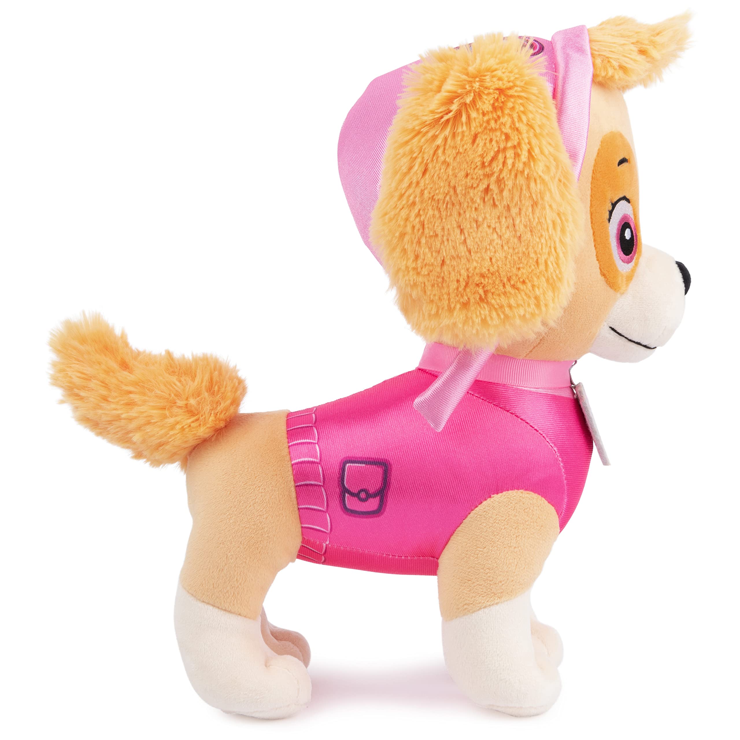 Skye plush with embroidery details highlighting team badge and likeness.