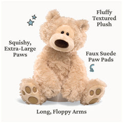 Philbin's soft beige fur and friendly face invite gentle companionship