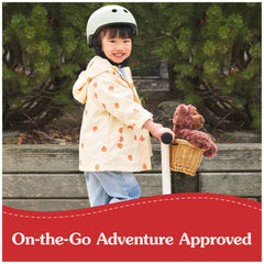 GUND Philbin satin nametag detail adds easy tagging for on-the-go adventures.