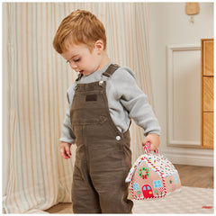 GUND plush features embroidered details for safe, durable baby play.