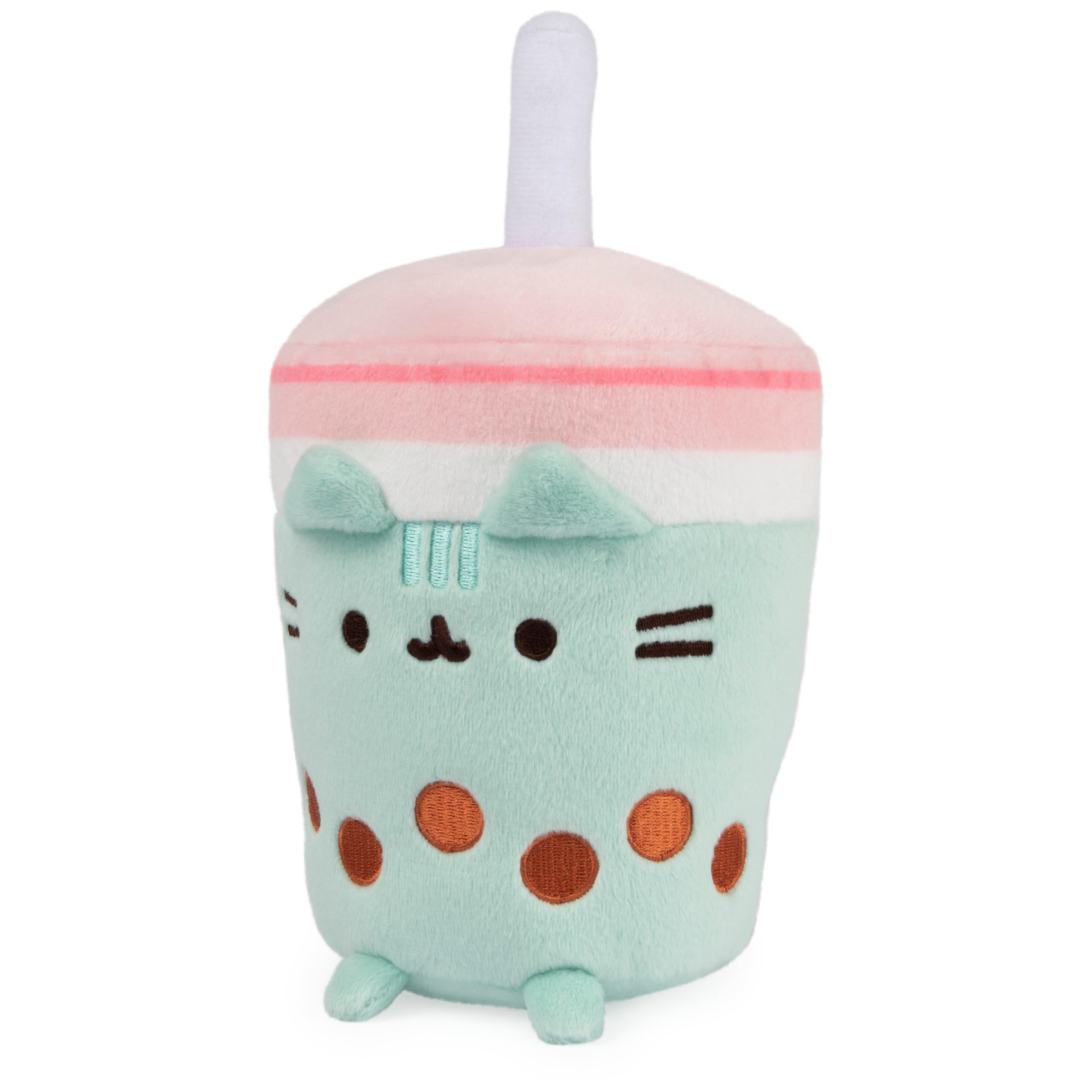GUND Pusheen Boba Tea Cup plush tapioca pearls—vibrant accents that spark imagination