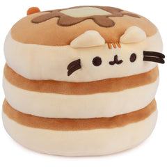GUND Pusheen butter and syrup embroidery detail, cute accents for display.