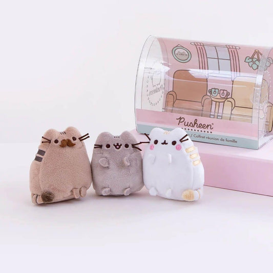 GUND Pusheen dad plush, soft and huggable for playful display and cuddling