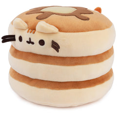 GUND Pusheen facial expression close-up, irresistibly kawaii for fans.