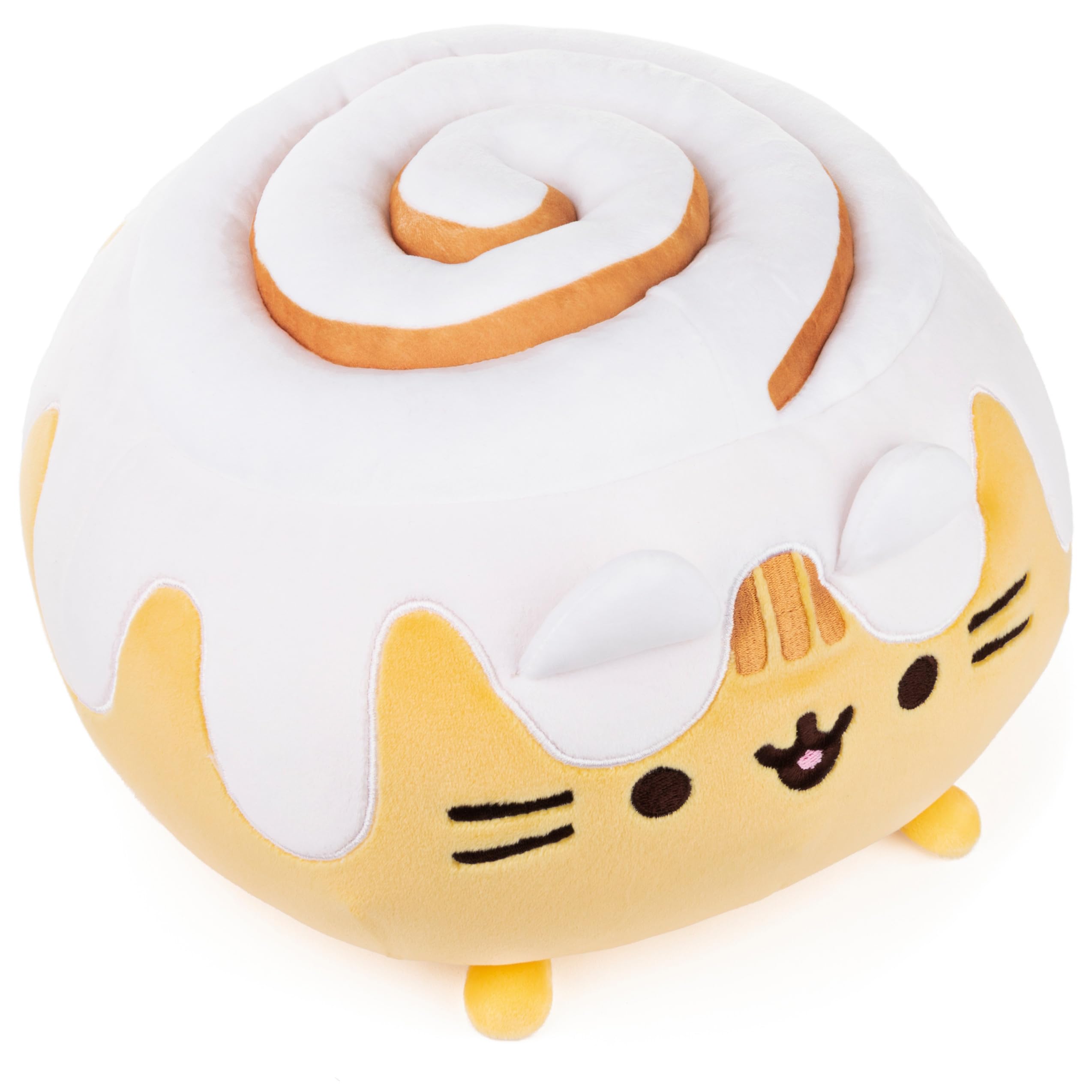 GUND Pusheen icing detail adds cinnamon roll whimsy