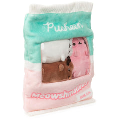 GUND Pusheen Meowshmallows resealable top keeps contents secure and tidy