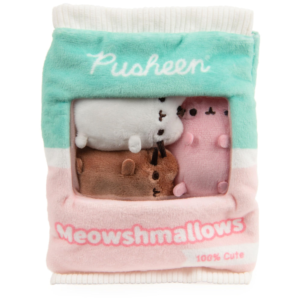 GUND Pusheen Meowshmallows pastel exterior enhances decor with soft plush