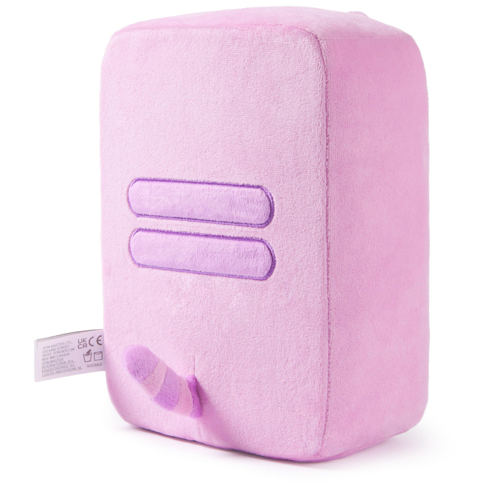 GUND Pusheen with purple facial embroidery offers adorable details for collectors