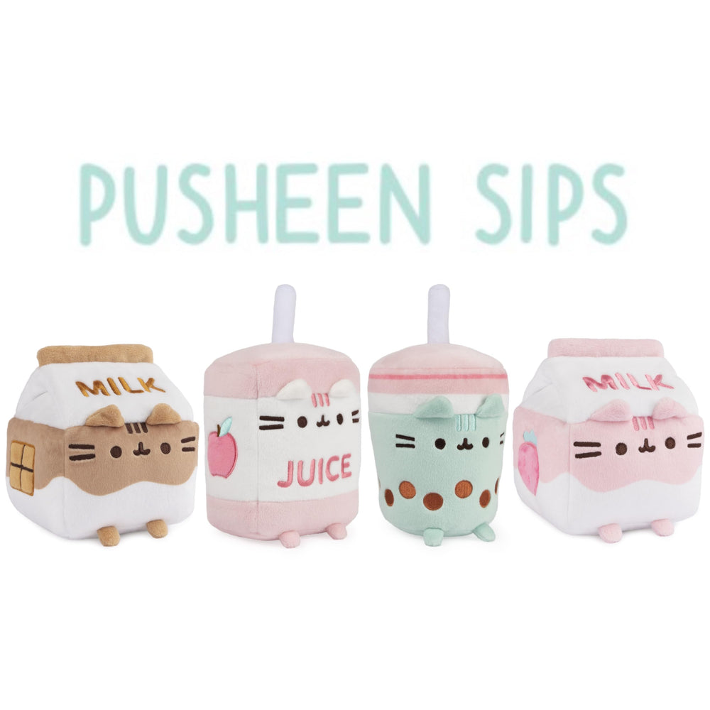 GUND Pusheen Sips collection desk décor—perfect for display on desks or shelves