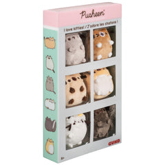 GUND Pusheen with five companion kitties capture webcomic charm.