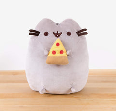 Close-up of soft material on GUND Pusheen Snackable plush, easy to clean
