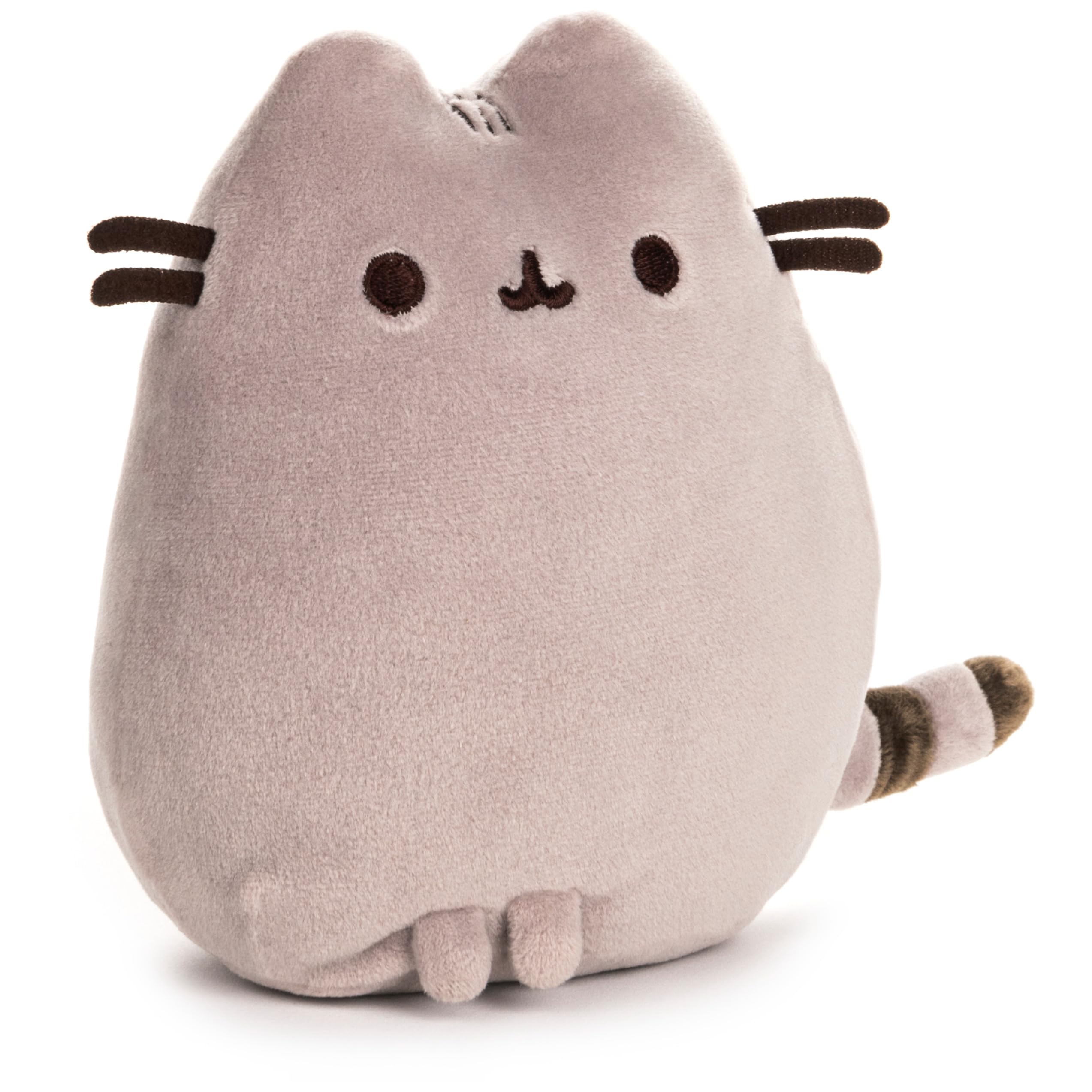 GUND Pusheen Squisheen close-up showing soft fabric and squishy texture.