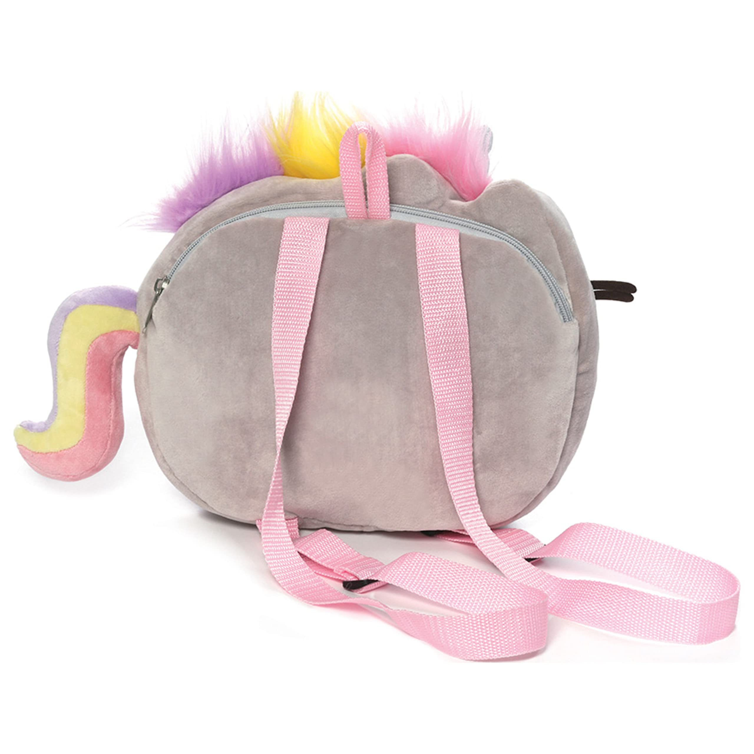 GUND Pusheenicorn plush close-up shows soft, huggable texture for comforting hugs.