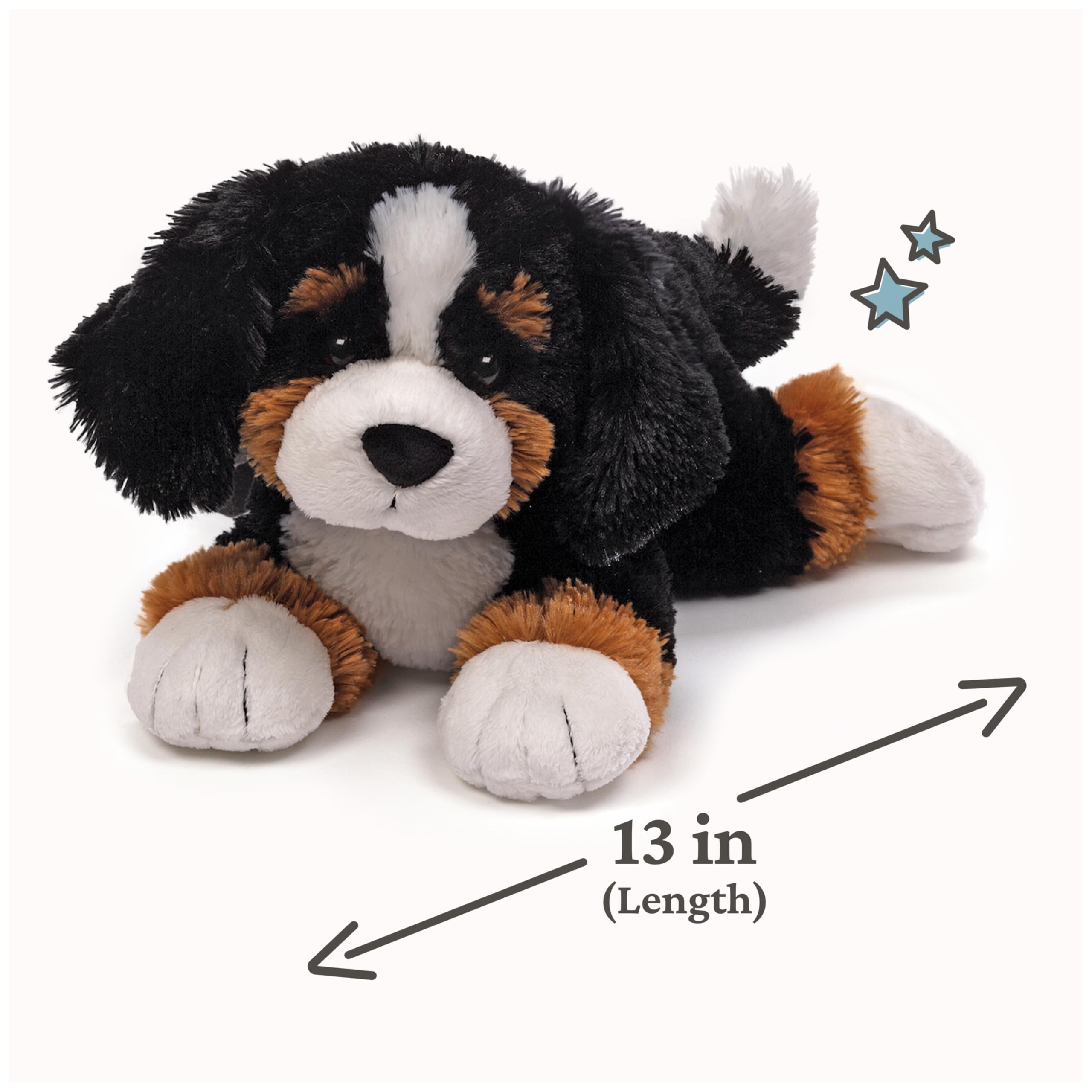 GUND Randle plush features detailed coloring and floppy ears for lifelike charm.