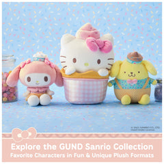 GUND Cinnamoroll plush is surface-washable for easy cleaning