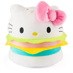 GUND Hello Kitty Hamburger Plush ready for cozy hugs and display