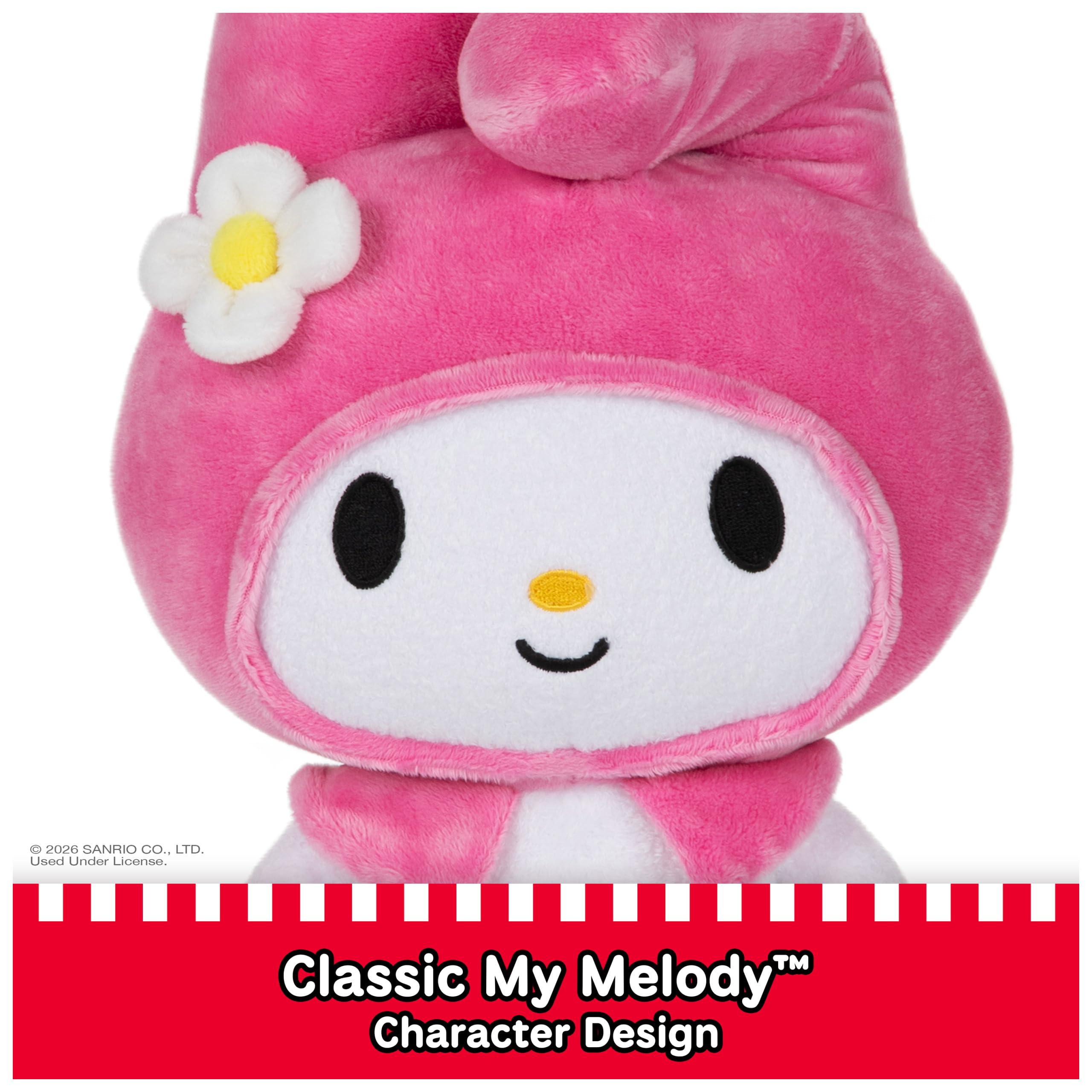 GUND My Melody plush materials provide safe cuddles