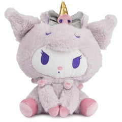 GUND Sanrio Kuromi unicorn plush, 6-inch cuddly companion for ages 1 and up.
