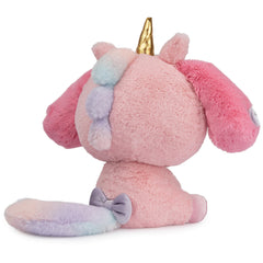 GUND My Melody Unicorn packaging ships in protective poly bag.