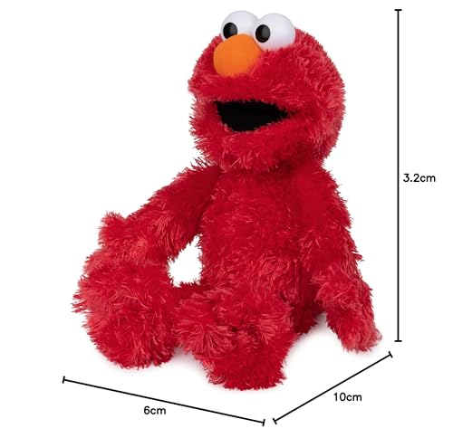 GUND Sesame Street Elmo plush room decor adds nostalgic charm.
