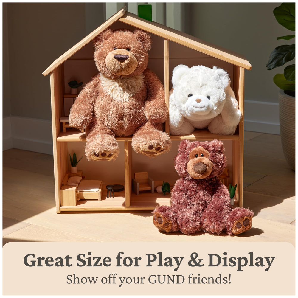 GUND Slumbers 17-inch teddy bear ready for gift giving and display