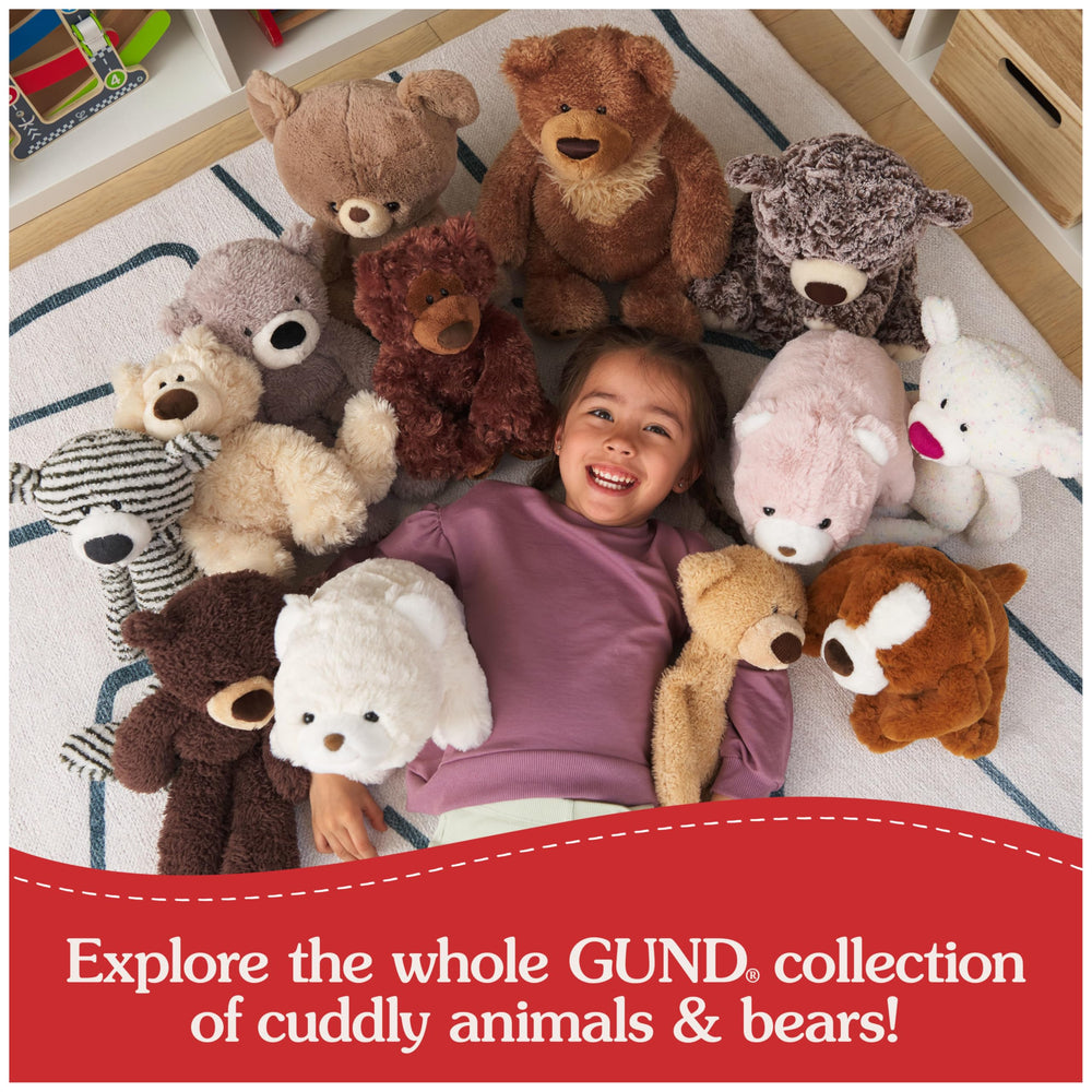 GUND Snuffles 10-inch product shot showcases compact, cuddly size.